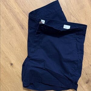 GAP Women’s Dark Blue Flat Front Shorts